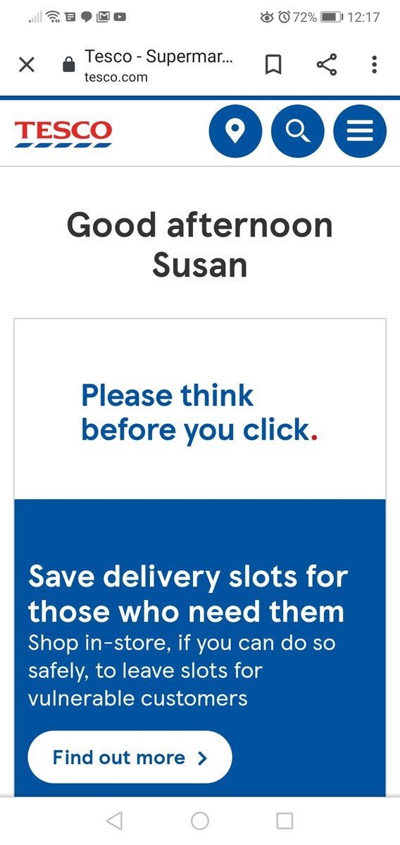 Tesco shopping ireland