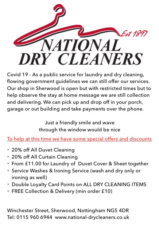 National Dry Cleaners (@ndcleaners) on Twitter photo 