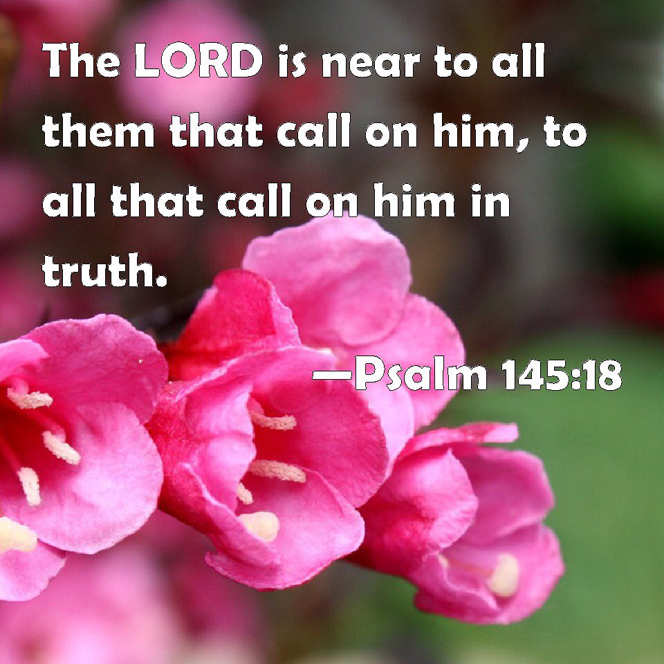 sharonePack's tweet photo. 🌸🍃🌸🍃💗🍃🌸🍃💗🍃💗🍃🌸

#TheLord is near 
to all who call upon Him,
To all who call upon Him in truth. https://t.co/ExZb3Mx2no