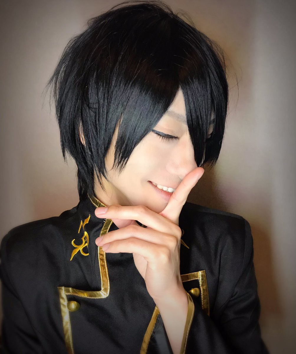 たつまる ごきんじょるの 宅コス カラコン加工 コードギアス ルルーシュ 3枚目 W コスプレ 宅コス