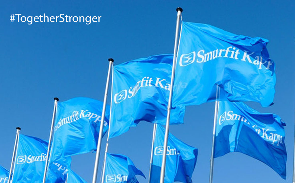 TonySmurfit's tweet photo. Just a message of THANKS 🙏🏻 to all our #smurfitkappa employees, our customers and suppliers for keeping the show on the road. SKG is making a real difference and is a vital part of the supply chain. Stay safe everyone. #togetherstronger https://t.co/F0IxB0nNci