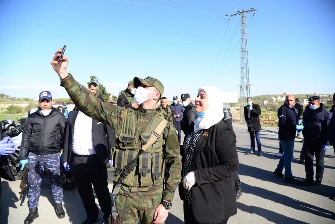 DrHananAshrawi's tweet photo. I want everyone to know what an amazing Governor we have in Ramallah-Bireh. Totally dedicated, hardworking, professional, friendly, selfless, determined &amp; proactive. #LeilaGhannam is a genuine leader! https://t.co/ywILQ5cpxQ