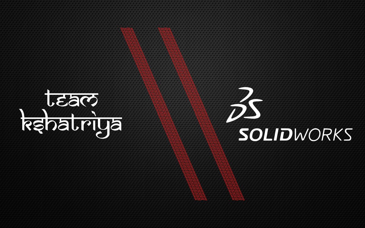 TeamKshatriya's tweet photo. SolidWorks is a powerful solid modeling computer-aided design (CAD) and computer-aided engineering (CAE) software used by our team to design and create a virtual assembly of our vehicle.
Thank you @SOLIDWORKS for providing our team with software licenses for the season 2020-2021! https://t.co/tWd9GTN3P5