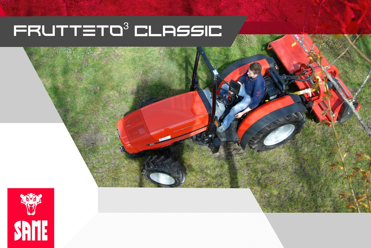 TraktorSame's tweet photo. Sınır belirlemek Frutteto Classic için geçerli değildir✔

#ILOVESAME #SAMEtraktör #samegücü #fruttetoclassic #traktör #technology #tarım #tarımmakinaları #SameTürkiye https://t.co/00owHaIlWt