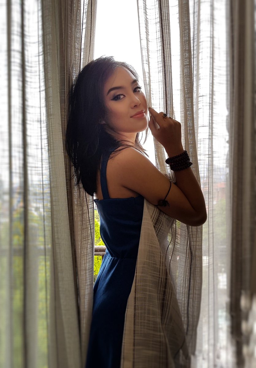 jyotsna_yogi's tweet photo. When shooting Flirty Maya 💙 https://t.co/F35pMyDxW2