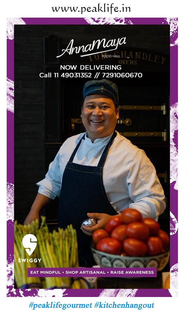 PeakLifeIndia's tweet photo. Get exciting #meals by AnnaMaya, Andaz Delhi delivered at your doorstep! #treat your tummies with some yummies!

#AnnaMayaDelhi #homedelivery #lockdown #delhigram #peaklifegourmet #spreadsmiles #stayhomesavelives #Hyatt #AndazDelhi #staystrong #washhands #kitchenhangout https://t.co/G331OZJ85Z