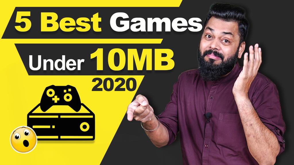 TrakinTech's tweet image. Which are the 5️⃣ Best #Games under 10MB size in 2020❓‼️

Go and watch the video now - youtu.be/9tHHefcvTPc

#Gaming #Android