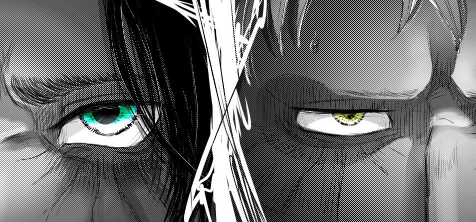 zunkome2's tweet photo. 今描いてる絵の1部〜 https://t.co/HhAEON1PBO