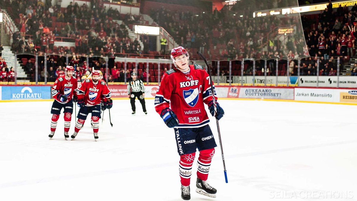 HIFKHockey's tweet photo. Kippari jatkaa HIFK:ssa! Lue sopimusuutiset tässä vaiheessa kevättä: https://t.co/eeryMTrTAT #HIFK https://t.co/s82q3J7Ve3