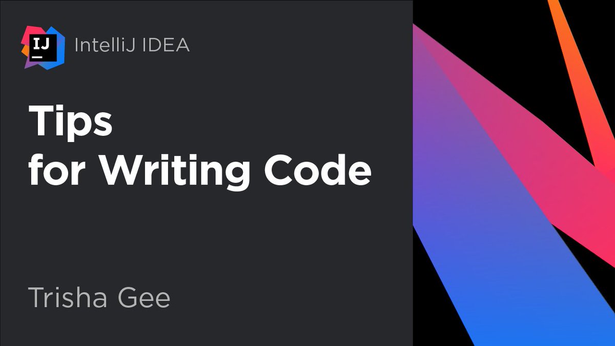 intellijidea's tweet image. We have a blog post to go along with our new Writing Code video, so if you prefer reading to watching when #GettingToKnowIntelliJ, or you want the code to try out an #IntelliJTopShortcut yourself, this is for you 

blog.jetbrains.com/idea/2020/04/t…