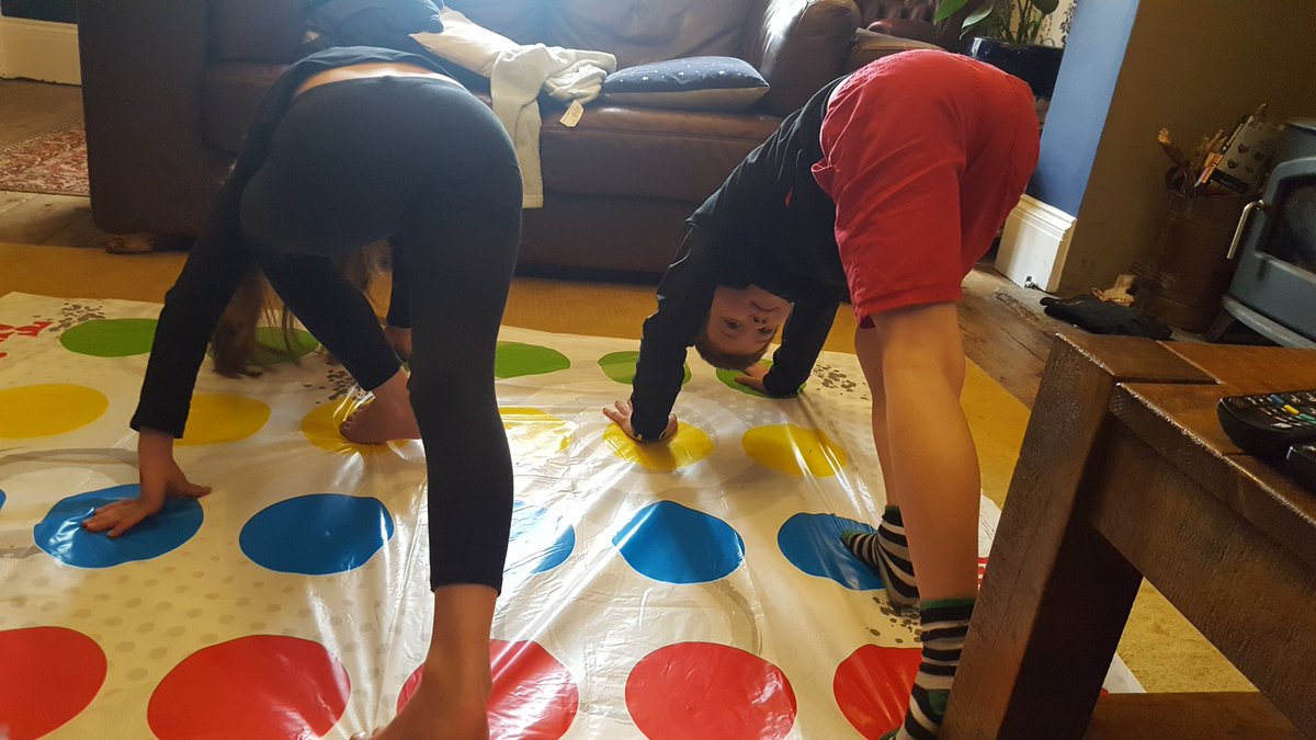 FrancescaBarni1's tweet photo. Anyone else played Twister yet?#HLCHomeLearning #HLC_Primary https://t.co/eOJ76wUebI
