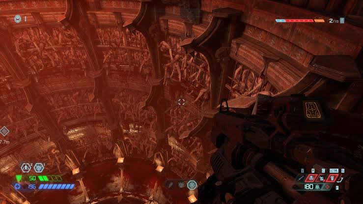 Doom Eternal has shown me something far better, that fits closer to the arcanepunk science-fantasy setting I’m going for. A system of interdimensional colonialism and corporate mass genocide, engineered to feed a relative few untenably gluttonous deities.