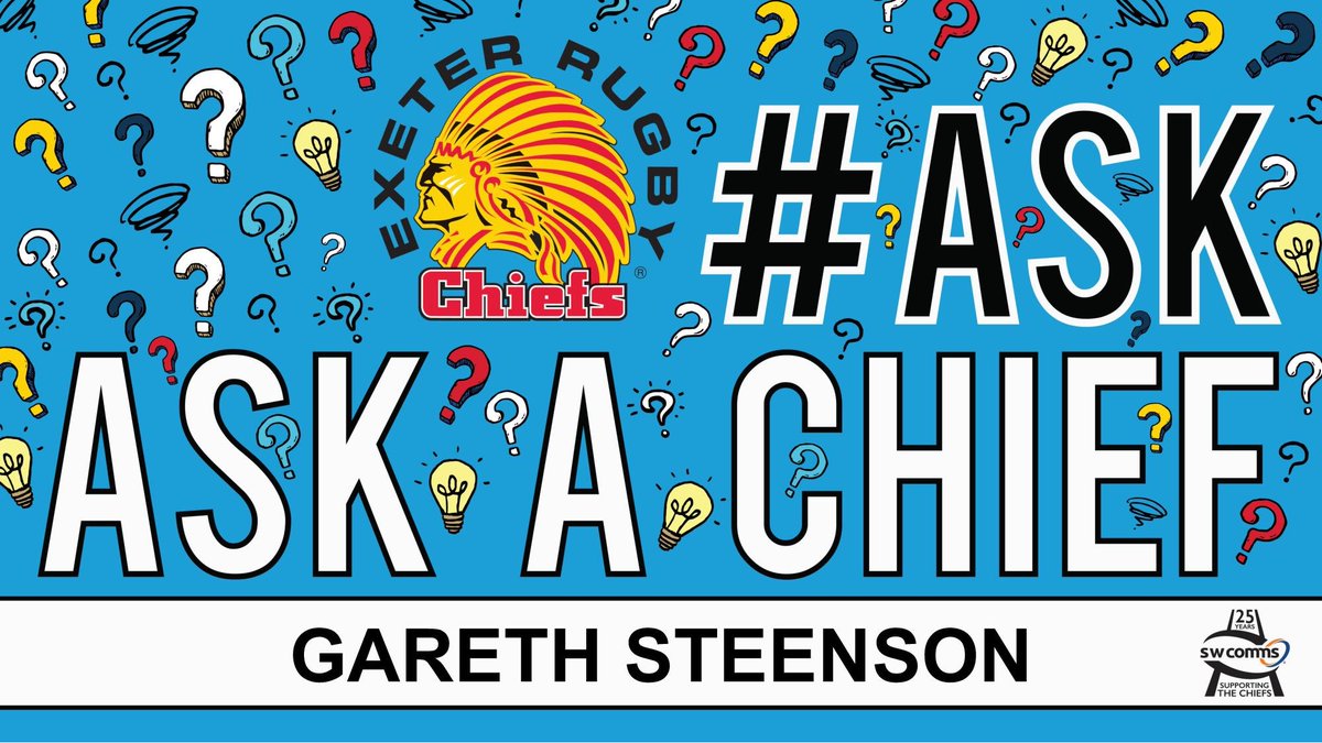 ExeterChiefs's tweet photo. 📢 TONIGHT at 8PM - Join @ExeterChiefs star @steeno10 on our Facebook Page for a special #AskGareth Q&A
Your chance to ask Gareth the questions and see how life is for one of our players during this tough period of time
#AskAChief https://t.co/t0SIDA1V8V
