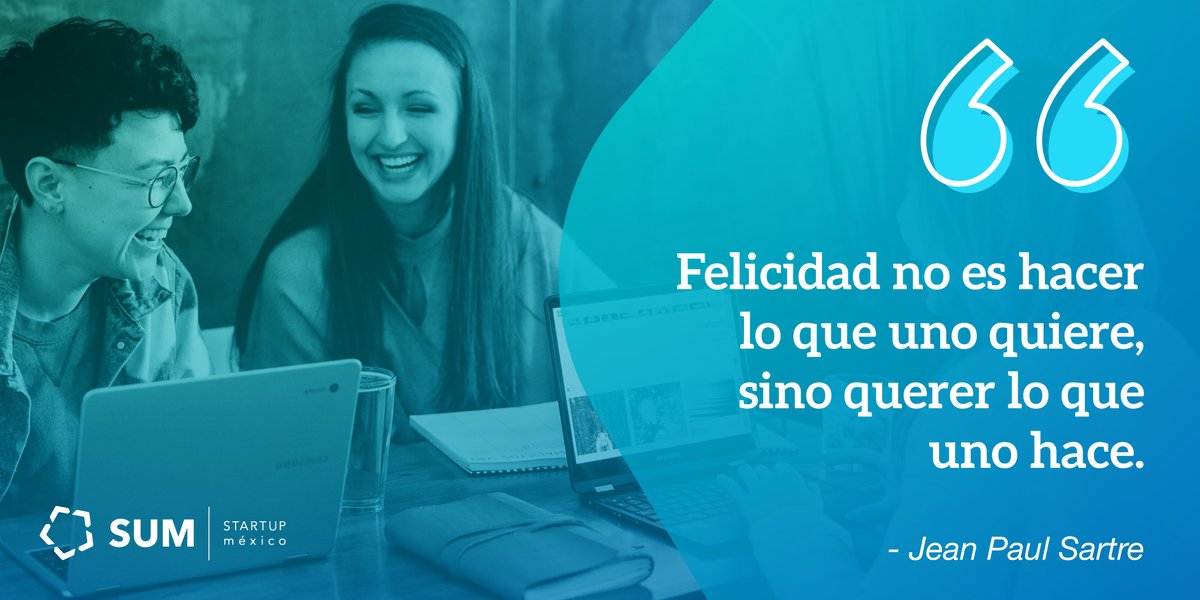Te esfuerzas tanto por buscar la felicidad, que no te das tiempo de ser felices. 

Buen día comunidad SUM