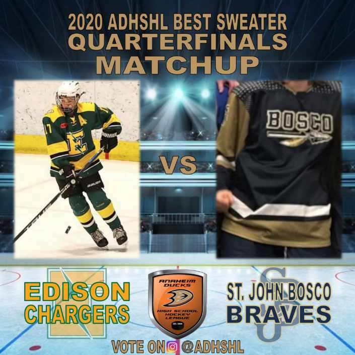 ADHSHL's tweet photo. Today's matchup! Cast your vote on our ADHSHL Instagram story! https://t.co/CRwzgk96ef #ADHSHL #BetterSweater https://t.co/FAa0pLZ9nH