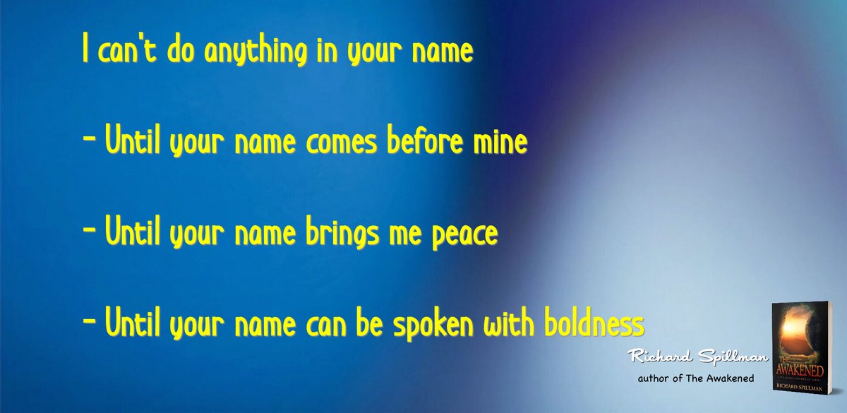 “In Jesus’ name” is not an incantation. It’s not magic words that compel God to do your will. You can’t banter about the name of Jesus and expect to see miracles. First you must get serious about His name, respect it, and honor it…