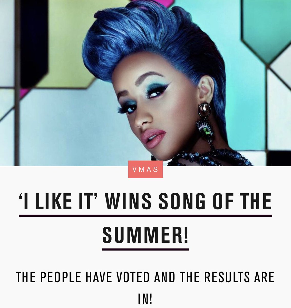 “I Like It” made Cardi the FIRST female rapper in HISTORY to have multiple #1 songs. The song was nominated for ROTY at the 2019 Grammys while winning “Summer Song of the Year” at the 2019 VMAs & “Top Rap Song” at the 2019 Billboard Music Awards.