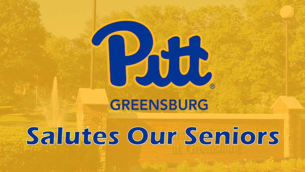To celebrate the Pitt-Greensburg 2020 Senior Class, we will be posting Senior Salutes starting tomorrow and leading up to graduation on April 25. One Senior will be highlighted each day. The order of the Seniors will be random.