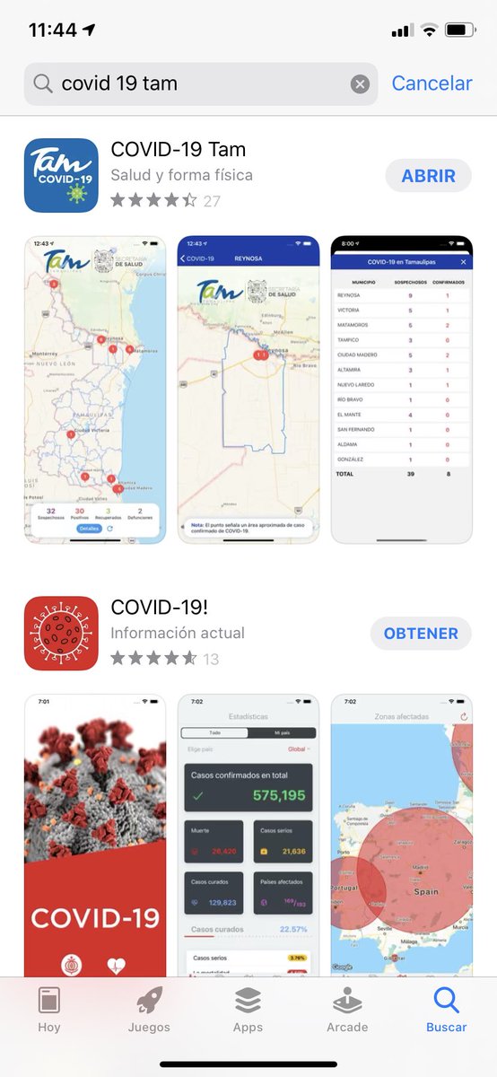 fernaandacr's tweet photo. Aplicación oficial que permite ver un área aproximada de caso confirmado de Covid-19 en Tamaulipas y tu ciudad. 

⬇️Solo disponible para IPhone y IPad. 
Así la encuentras en AppStore: 
COVID-19 Tam https://t.co/vj5snpggzD