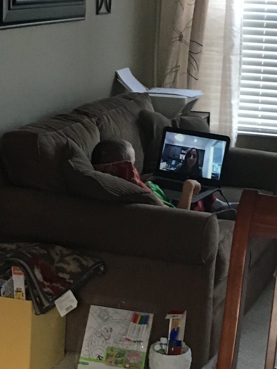 Outdoor lunch with my favorite coworkers after a productive morning of online learning! #Masonmoment