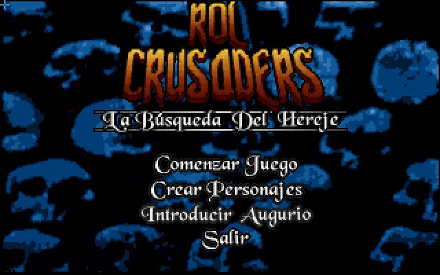 56. Rol CrusadersOtro juego español del '95, del estilo del Eye of the Beholder (3D primera persona con fichas de PJ), que además venía con un juego de mesa! y se podía jugar de manera interactiva con el PC.De los pocos RPG en español que cayeron en mis manos...