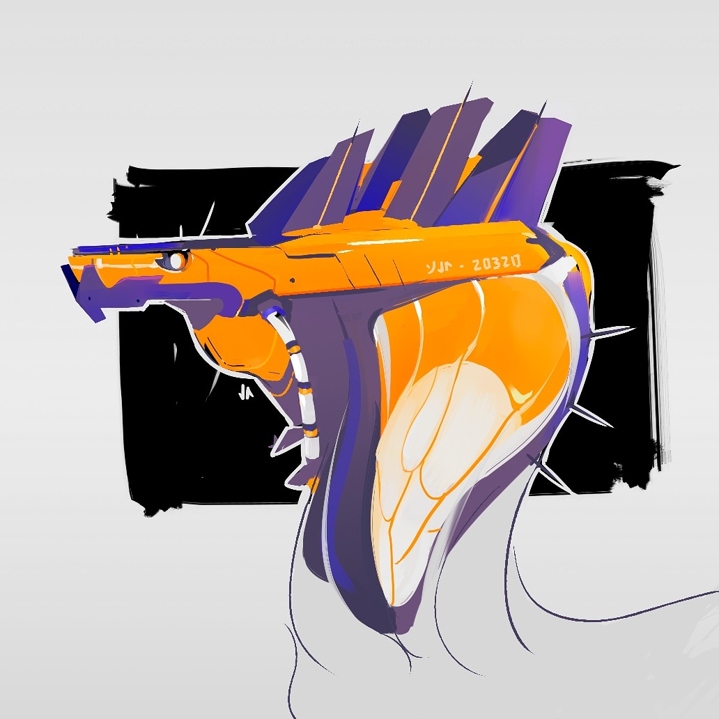 josurik_'s tweet photo. Sci-fi mech creature
#mech #creature #conceptart #scifi #creaturedesign https://t.co/MATqJnVFX8