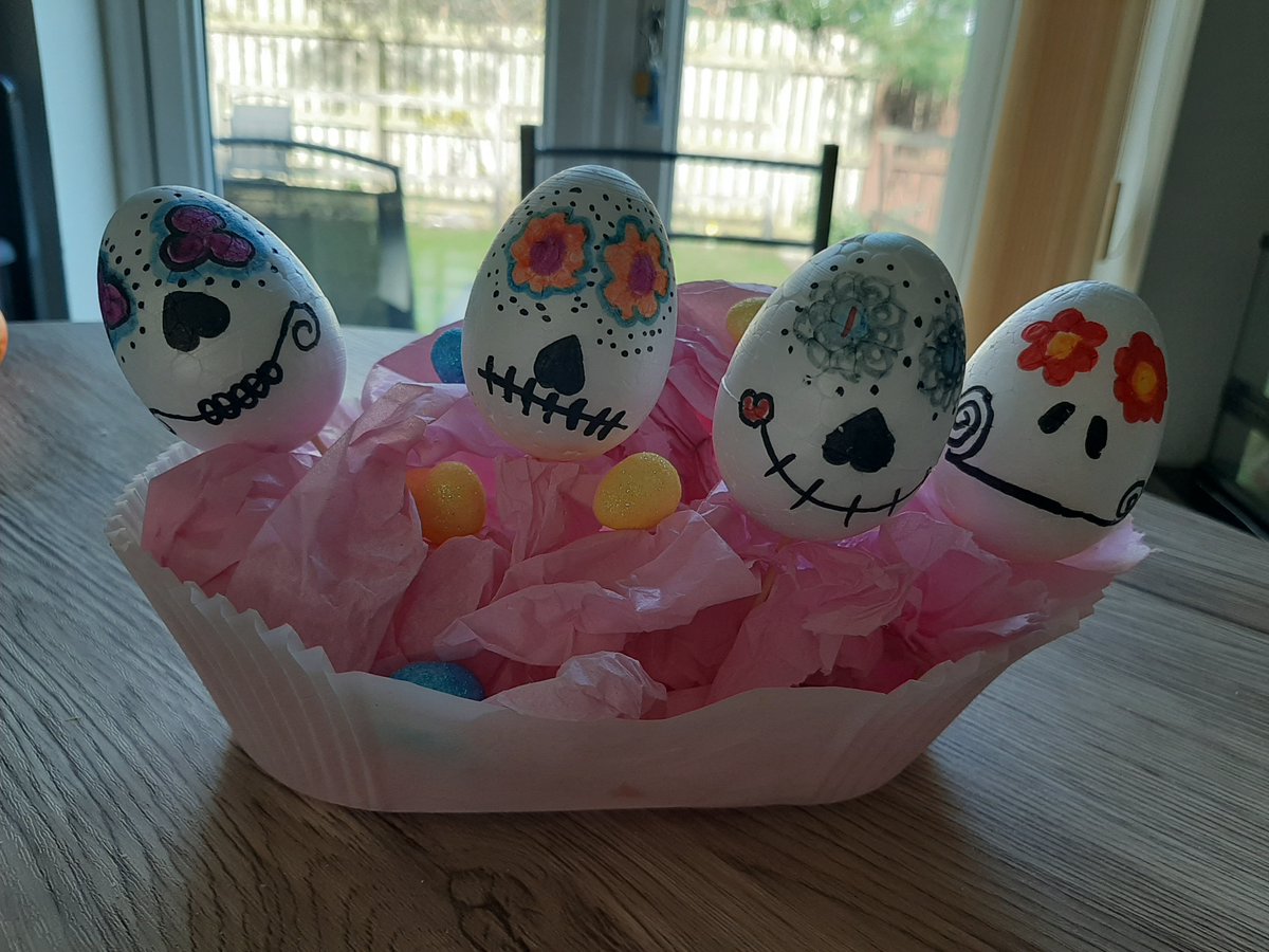 yewsey's tweet photo. @SMagdalens Lucy Gallagher's Mexican Day of the Dead parade https://t.co/xx8ko44fgS