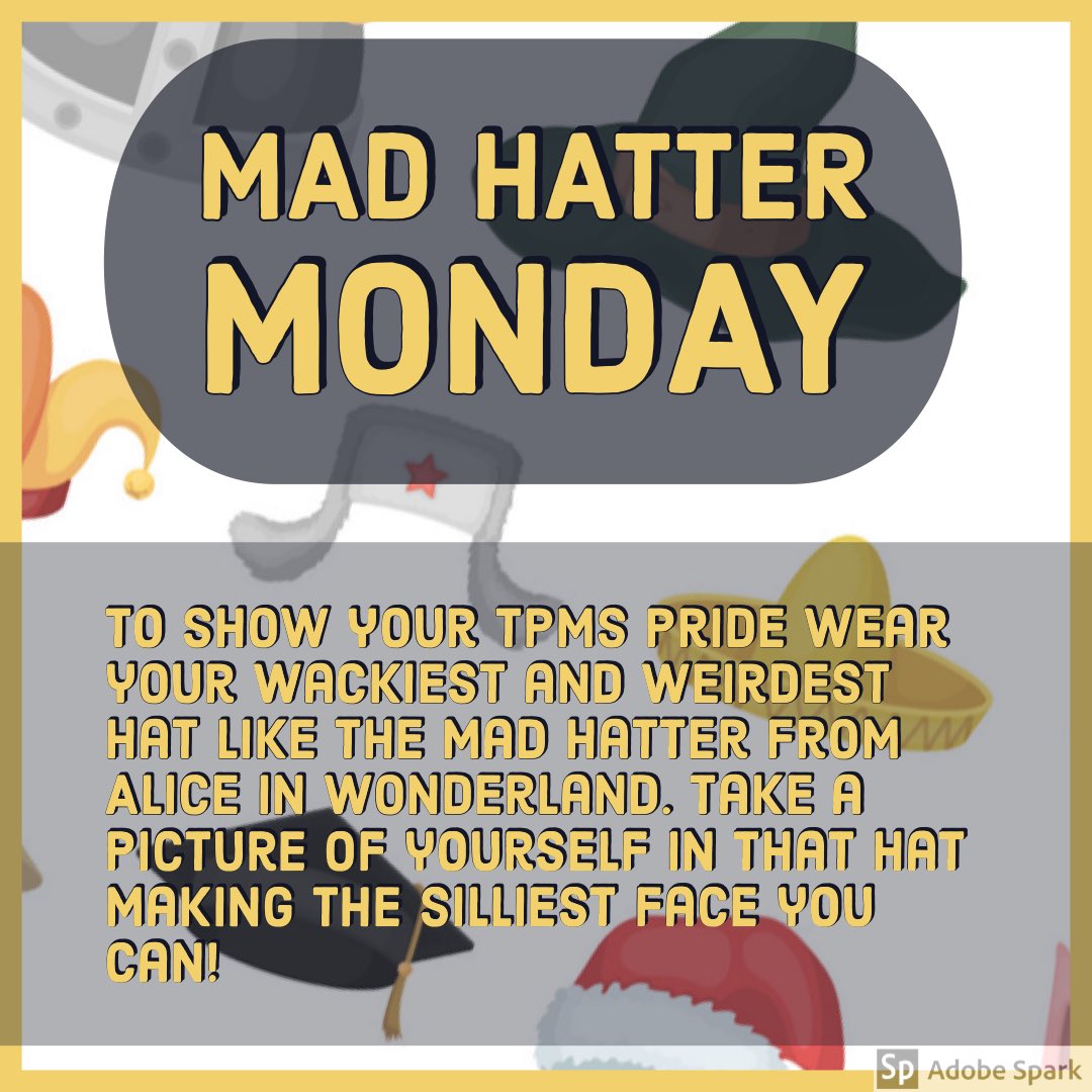 Today is the first day of our Virtual Spirit Week! Upload your school spirit picture and don’t forget to tag us so we can earn points in the #PUSDSpiritBattle !!