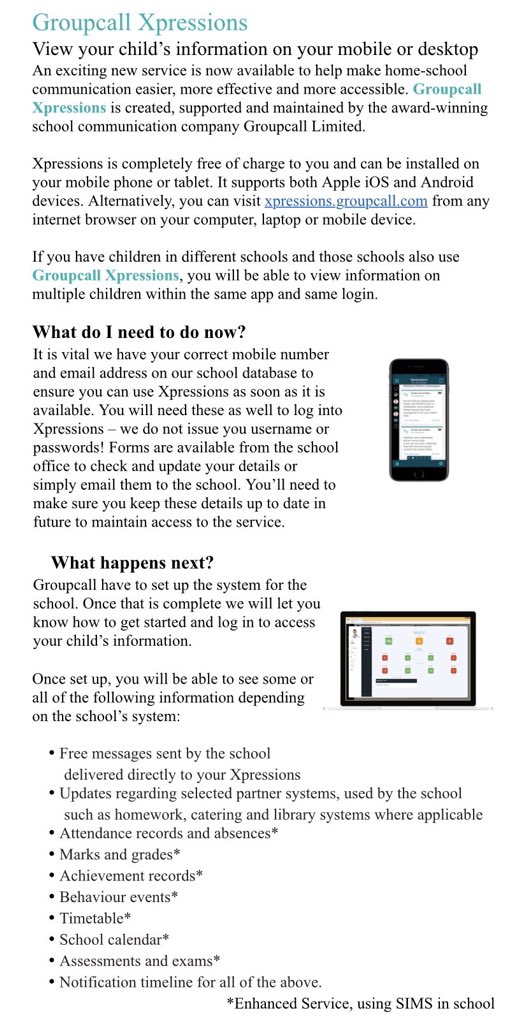 Have a read of flyer attached, if you are having trouble signing in, email the school office baldragon@dundeecity.gov.uk with your email and mobile number as both systems have to match. Information on how to download the app in previous tweet. #communicationiskey