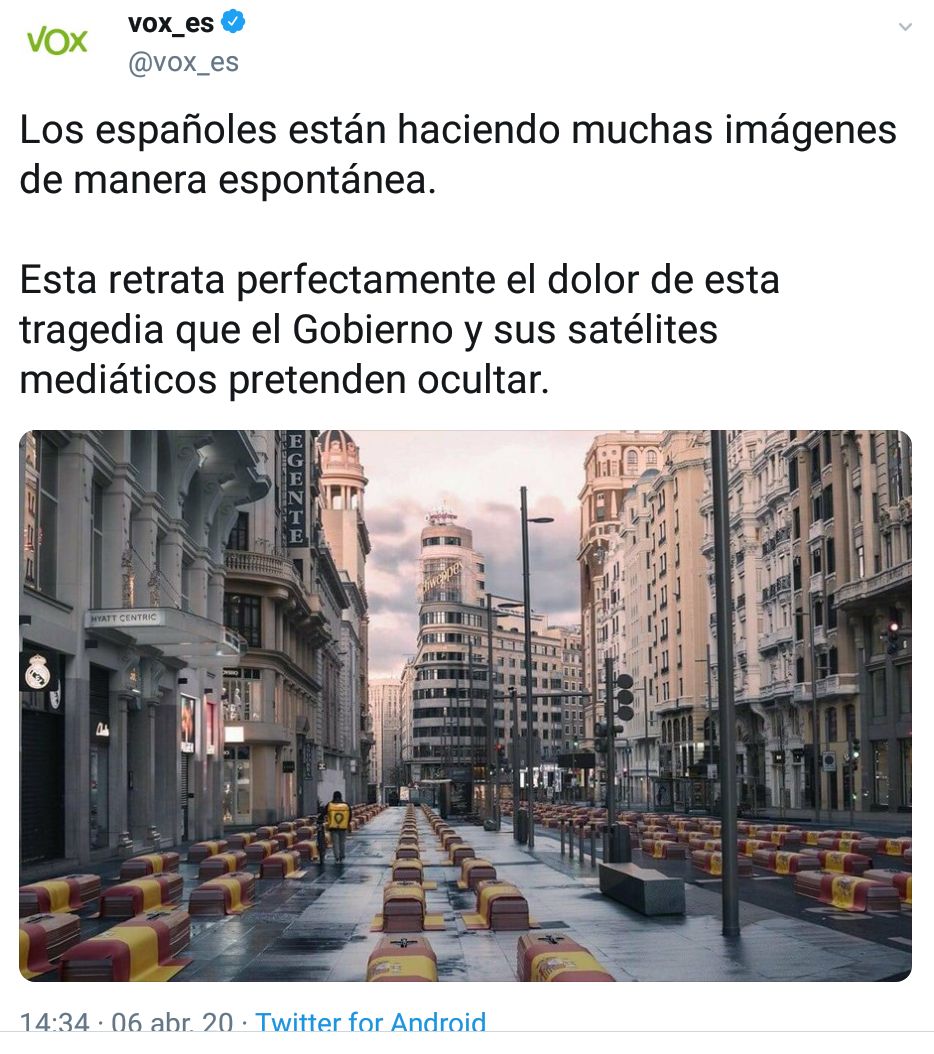 Panik81's tweet photo. ¿No creéis que los de V🤢X están utilizando a los muertos por encima de sus posibilidades? https://t.co/nX8vlXD2S5