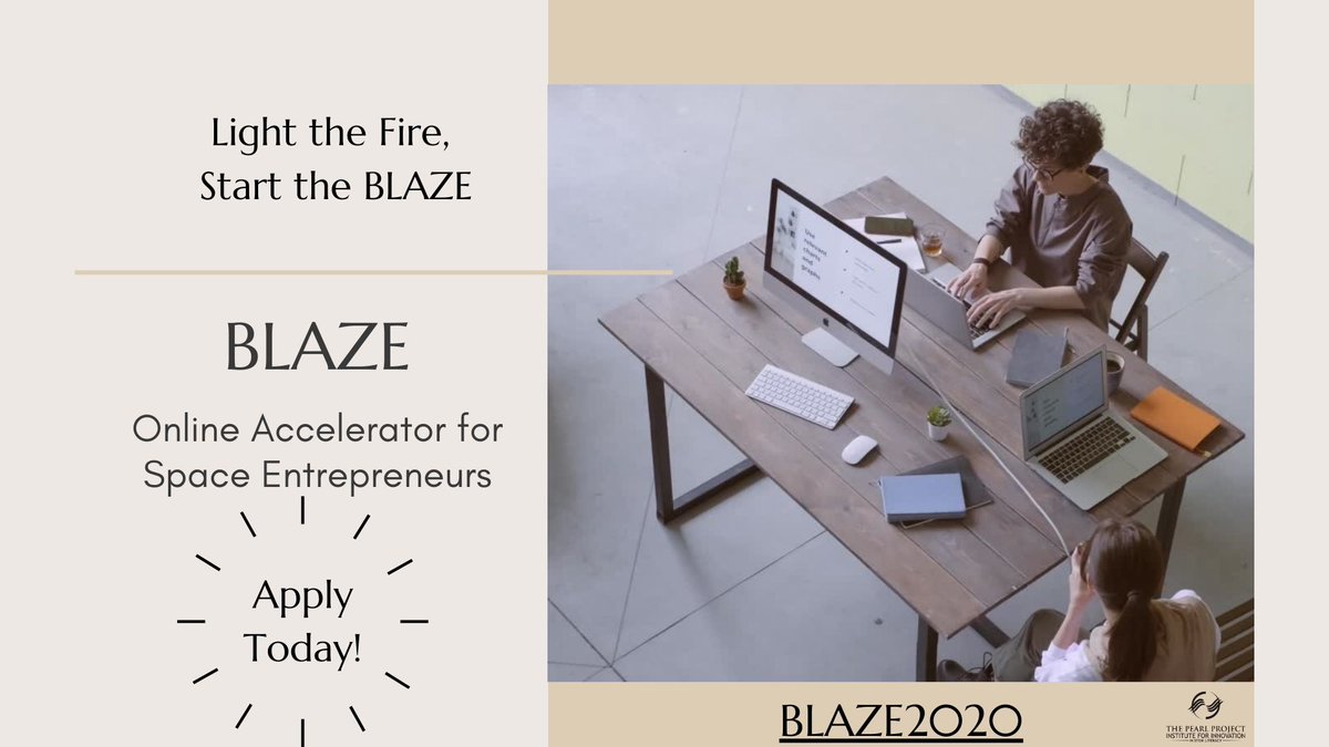 In Q2 of 2019, $2.9 billion has been invested in the commercial space industry. BLAZE is an online accelerator focused on nurturing early-stage aerospace technology founders, especially women-owned. #BLAZE2020 tinyurl.com/va76j7e