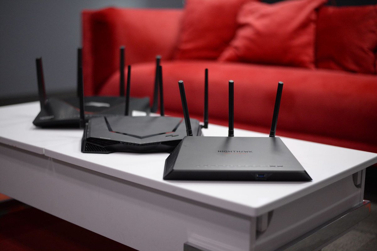 NETGEARgaming's tweet photo. Working from home, distance learning, video conferencing, gaming, streaming: all need a solid connection and prioritization...all doable with XR routers. They have the software to make the most of your home network. #NotJustForGaming #WFH #distancelearning https://t.co/GGabOxD7Lw https://t.co/zEX7waboD0