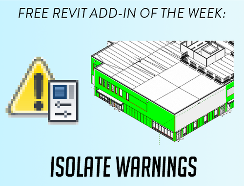 Bimetica's tweet photo. #IsolateWarnings es un gran complemento gratuito creado por #Archisoft para #Revit. Le permite visualizar advertencias en el aislamiento de un modelo de #Revit
https://t.co/WbERtzO2t9 https://t.co/vBNvead9cJ