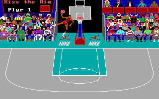 61. Jordan vs Bird: One on OneDe la época del Commodore 64 (1988), tuvo también una versión super colorida en la Mega Drive.Era interesante porque tenía su concurso de mates con M. Jordan, su concurso de triples con L. Bird y luego un 1on1