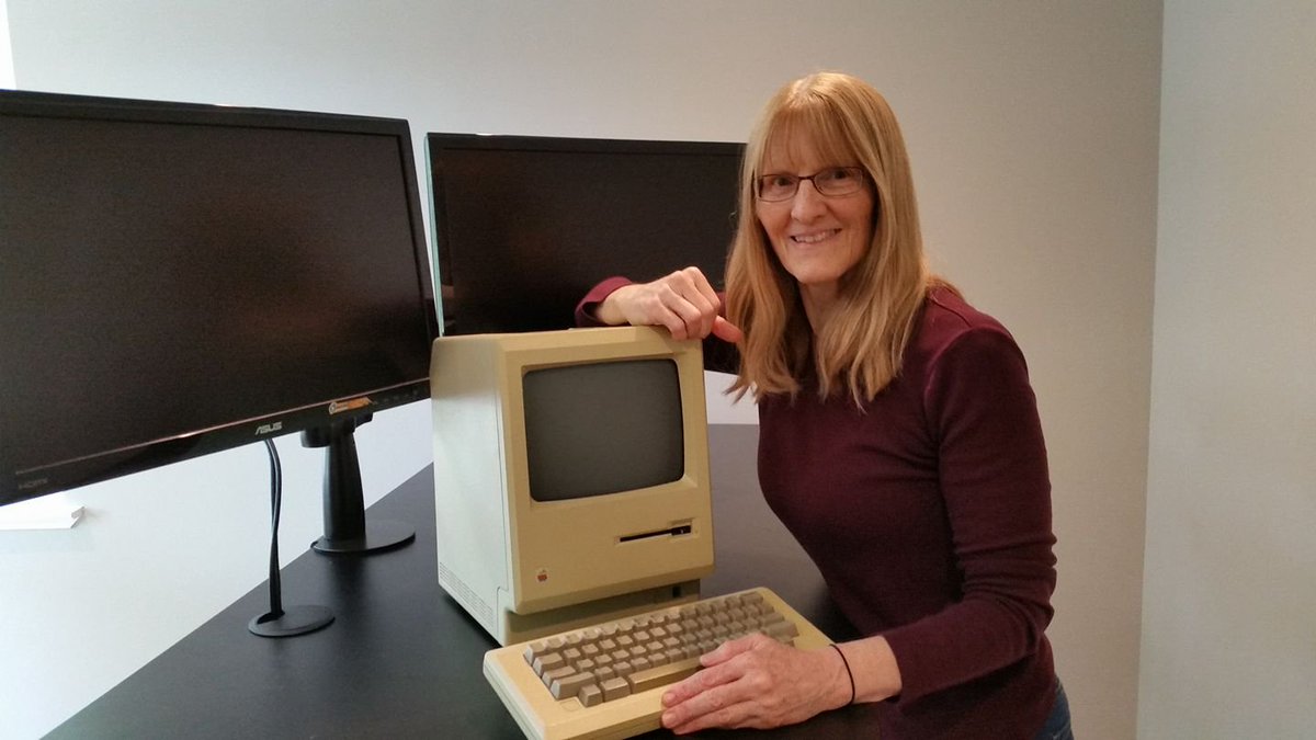<a href="/laurieontech/">Laurie</a> I have an original Mac from 1984.