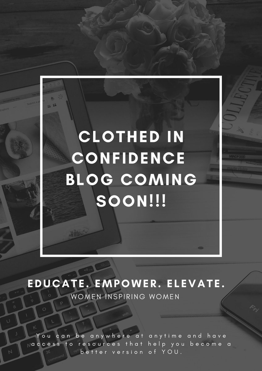 _MS_CIC's tweet photo. We are so excited to announce that the Clothed In Confidence blog is coming soon! This blog will allow you access to all the knowledge and resources you need to be successful in getting your dream job. We hope it will benefit you in your journey to being the best version of YOU! https://t.co/T378DUFdI8