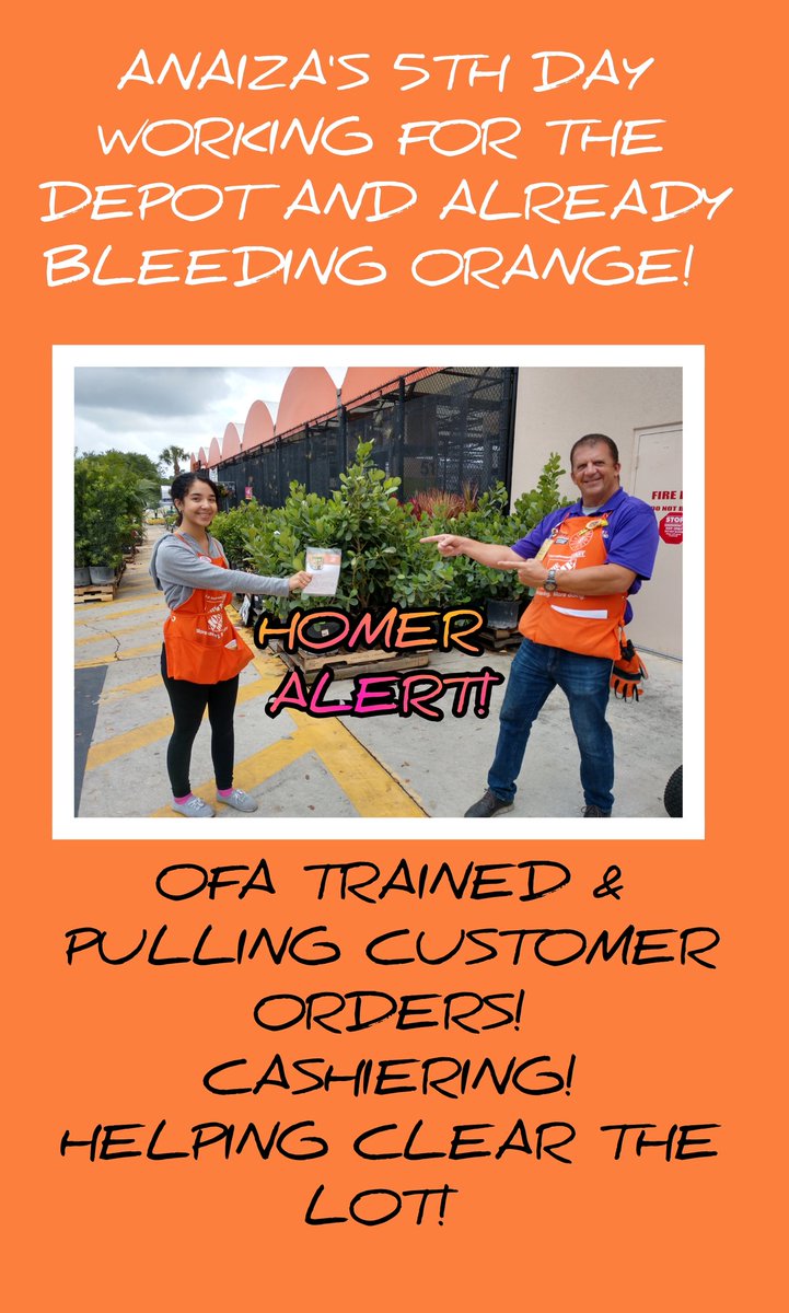 AWESOME JOB ANAIZA! @RubenRo48457043 @Mark_A_Wilke @dennyawarren @PeteSlatter @xecross89 @TinaWoodall9 @Danyen29 @ciganektresa #STORE0268 #BLEEDINGORANGE #HOMERAWARD