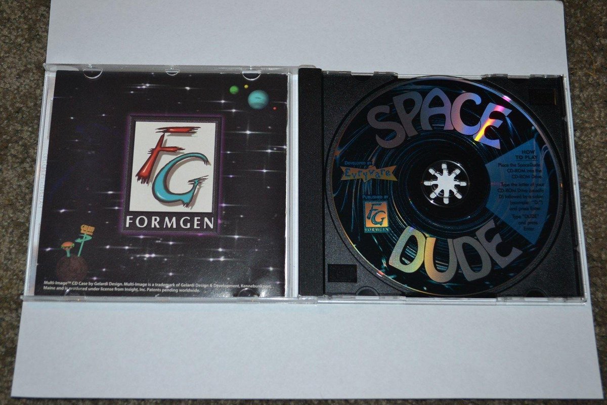 64. Space DudeJuego de 1994 raro donde los haya y no muy conocido, pero muy original y con humor especial.Considerado un juego de "secuencias interactivas".