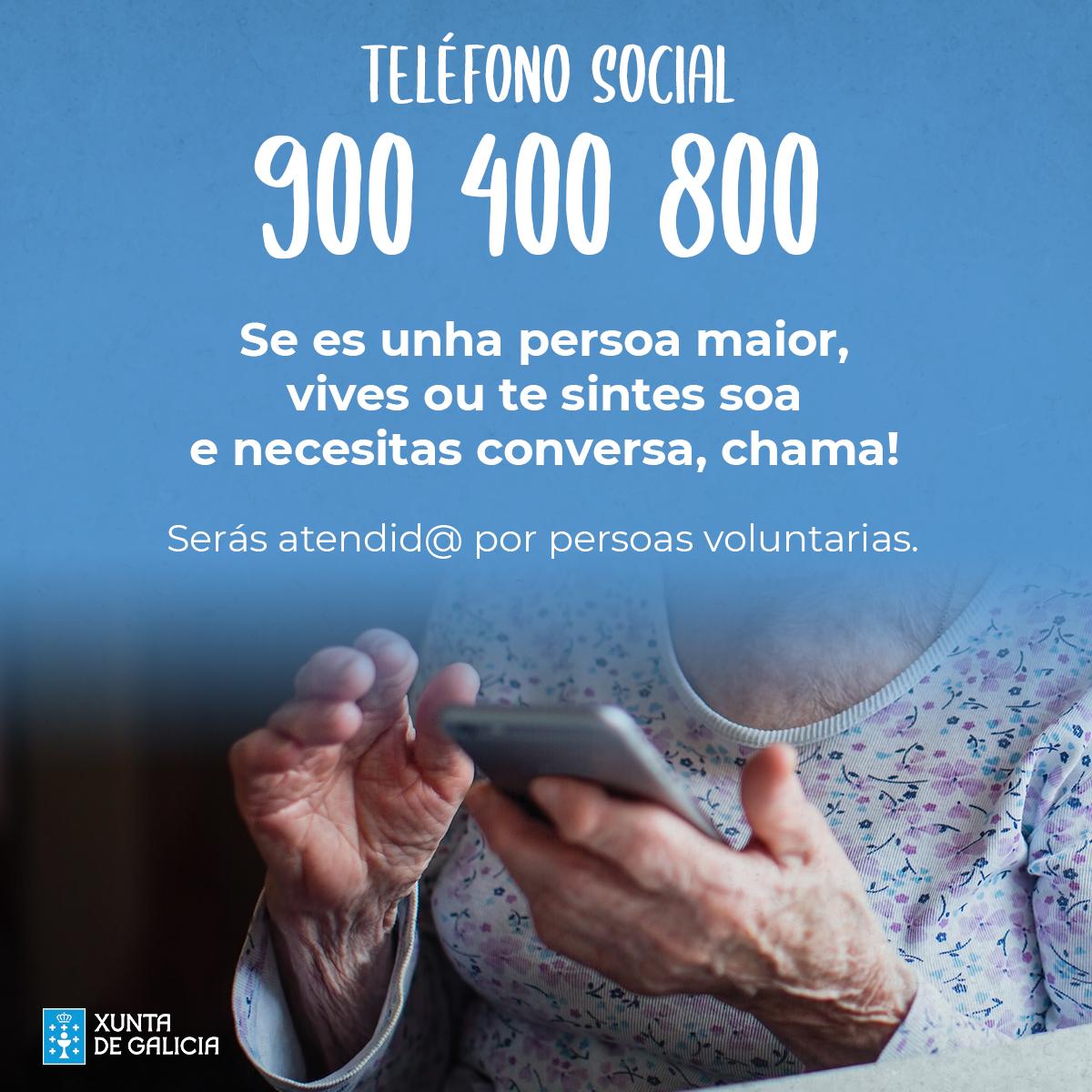 ¡Nos sumamos a esta iniciativa! 📞

Estamos coordinando a cerca de 100 voluntarios y voluntarias para ofrecer este acompañamiento 🤝

Compártelo para que lo conozca ⬇️ cualquier persona que lo pueda necesitar 🔄