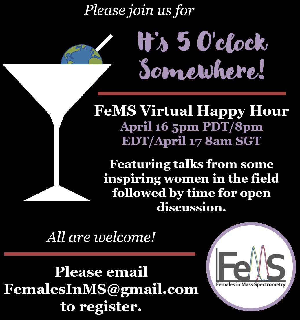 Females in Mass Spectrometry (FeMS) tweet media