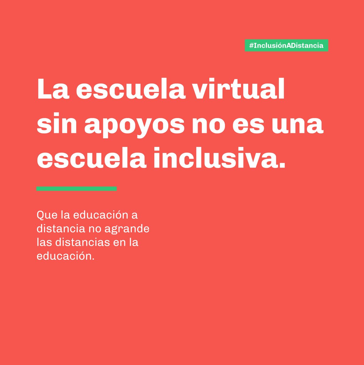ACIJargentina's tweet photo. 📚 La prestación de apoyo para la inclusión es fundamental para la continuidad de la educación a distancia de muchas niñas y niños con discapacidad. 

Si tuviste algún inconveniente podés contarnos acá 👉 https://t.co/2dv3IqjvZJ. #InclusiónADistancia https://t.co/1ny0a71z76