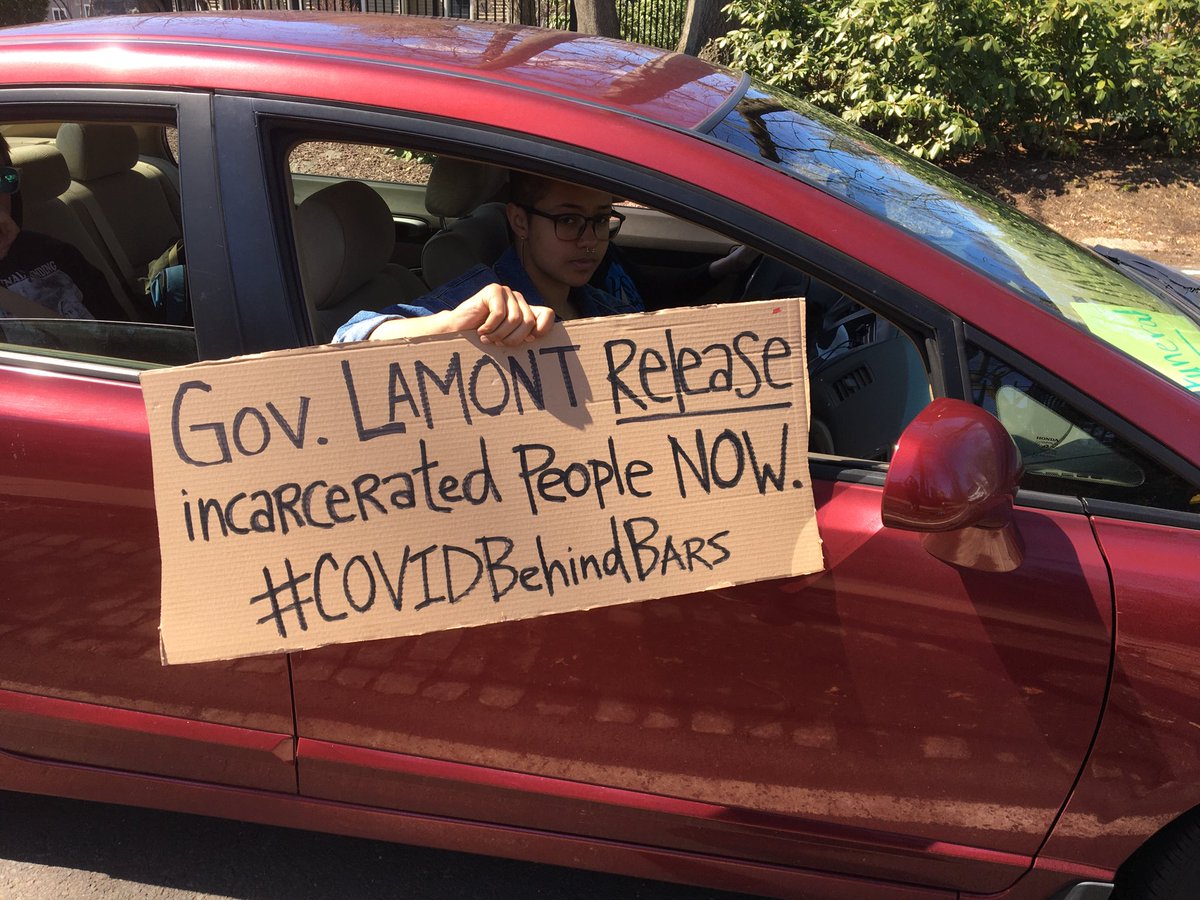 Unidad Latina en Acción CT (@ulanewhaven) on Twitter photo At the mansion of <a href="/GovNedLamont/">Governor Ned Lamont</a> , we need our people freed now #FreeThemAll
<a href="/katalcenter/">Katal Center for Equity, Health, & Justice</a> <a href="/stopsolitaryct/">Stop Solitary CT</a> <a href="/acluct/">ACLU of Connecticut</a> At the mansion of <a href="/GovNedLamont/">Governor Ned Lamont</a> , we need our people freed now #FreeThemAll
<a href="/katalcenter/">Katal Center for Equity, Health, & Justice</a> <a href="/stopsolitaryct/">Stop Solitary CT</a> <a href="/acluct/">ACLU of Connecticut</a>