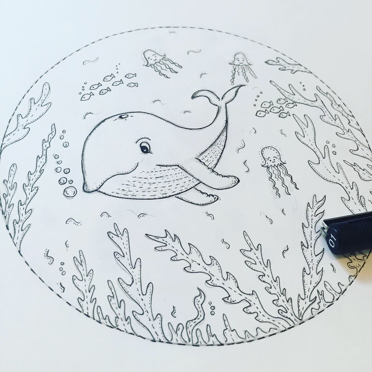 TheDoodologist's tweet photo. Whale of a time with this doodle https://t.co/3lV53g3uA8