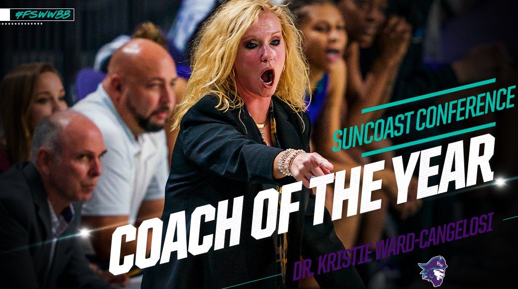 Bucsatwork's tweet photo. A HUGE thanks to Women's Basketball Coach Kristie Ward-Cangelosi for starting our program and winning 100 games over the past four years. She stepped down today to pursue a position in educational administration.

#fswbucsfamily #fswwbb #fswhoops #fswbucs #bucsatwork https://t.co/g1XF91Q4vY