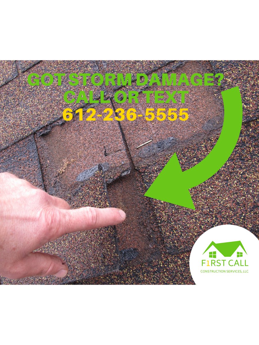 F1rstCall5555's tweet photo. Better safe than sorry. Call or text to schedule your FREE no-contact exterior inspection today. Licensed &amp; Insured.  Locally Owned and Veteran Operated. #stormdamage #hailpro #insuranceclaim https://t.co/RHO6leUfj2