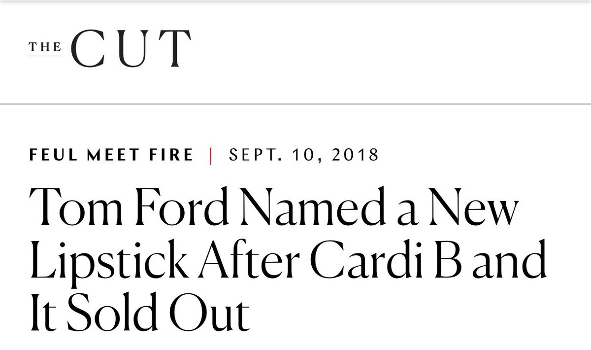 Although many believed that Cardi’s fashion brand was in jeopardy of never recovering after her Harper’s Bazaar incident, Cardi would prove them wrong selling out her Tom Ford lipstick in less than 24 hours, meer days after the altercation.
