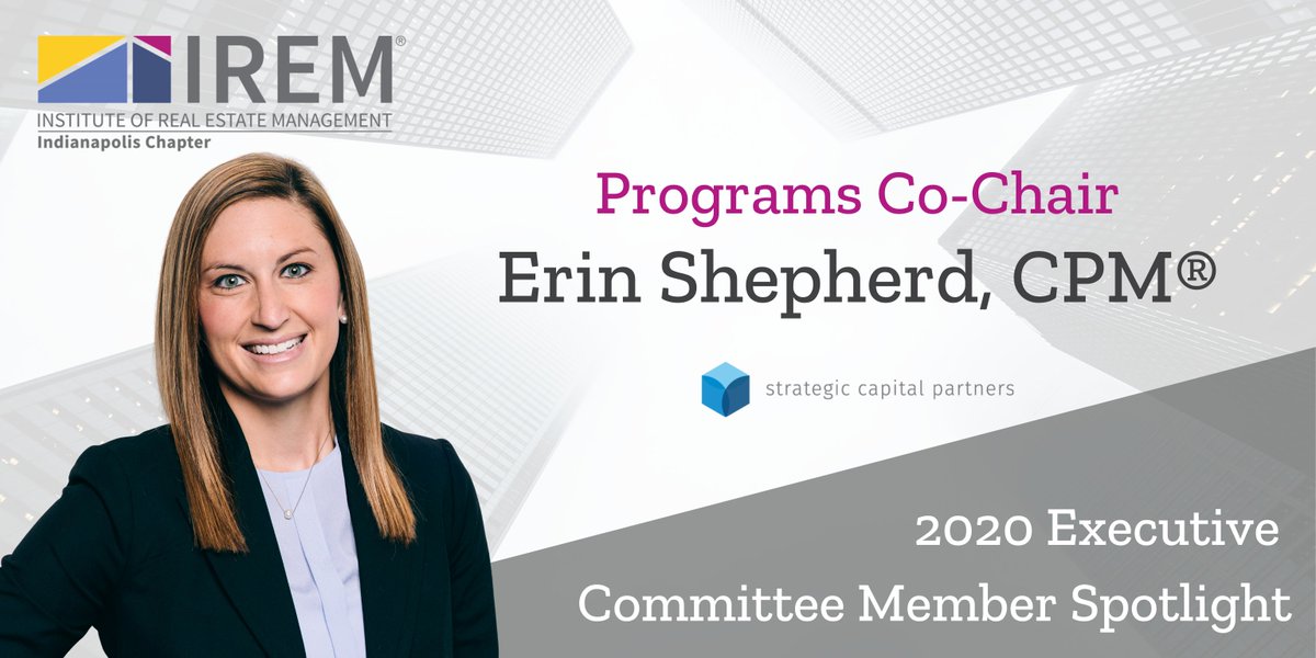 IREMIndy's tweet photo. Executive Committee Member Spotlight: Erin Shepherd, Programs Committee Co-Chair
Check out our Facebook page for more information and some fun facts about Erin! https://t.co/wCMlJPEXbX
#IREMIndy #IREM #IREMForward https://t.co/LPE2eHAtie