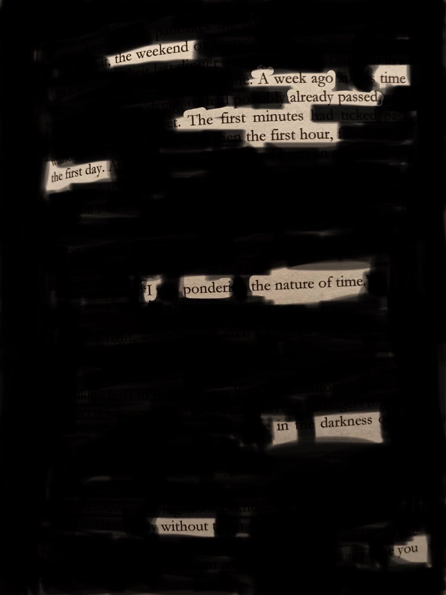 wordpressdotcom's tweet photo. April is #NationalPoetryMonth! Visual poetry catches our eye at the moment, like @spikypearofdoom's blackout poem, which reflects on our warped sense of time as we #StayHome.
What are you writing or creating on your blog?
#DiscoverWP #PoweredByWordPress https://t.co/wIjaAv2CWr
