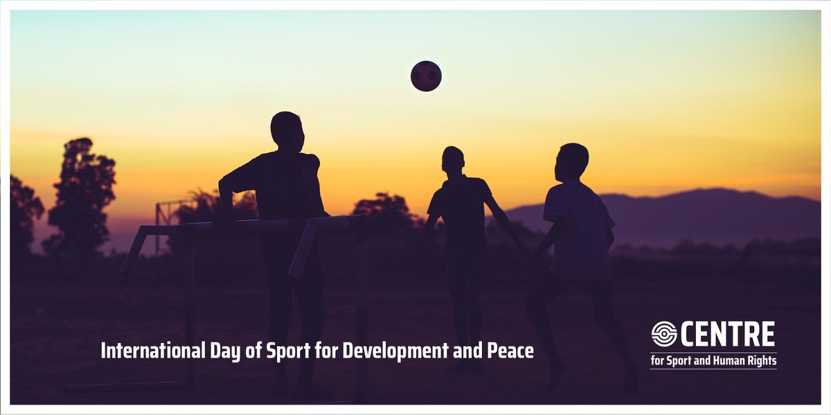 The world is going through an incredibly difficult time but on International Day of Sport for Development &amp; Peace we see more than ever the opportunity for sport to unite the world through this crisis, to build bridges &amp; address threats to human rights #Sportsolidarity #IDSDP ✊