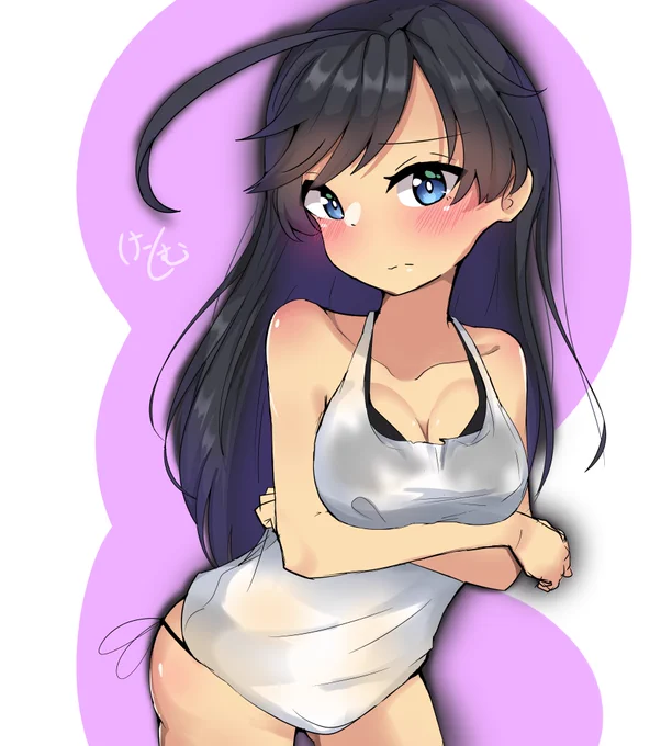 #ガルパン版深夜のお絵描き60分一本勝負
#ガルパン版深夜のお絵描き60分一本勝負_20200406
お題「五十鈴華」 